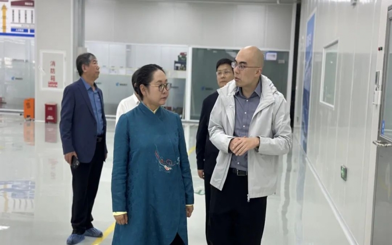 集团董事会主席张荣华一行调研广东清能