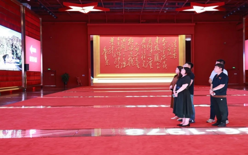 民建滨海新区直属委员会经发支部主委刘夕嘉一行到集团参观调研