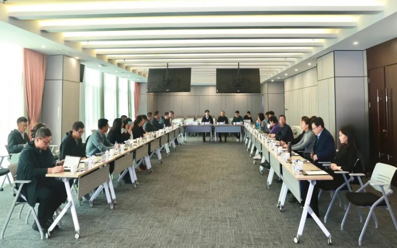 天津钢协、冶金商会、青企协、青商会一行到访集团并召开首期“未来领航者青培会”