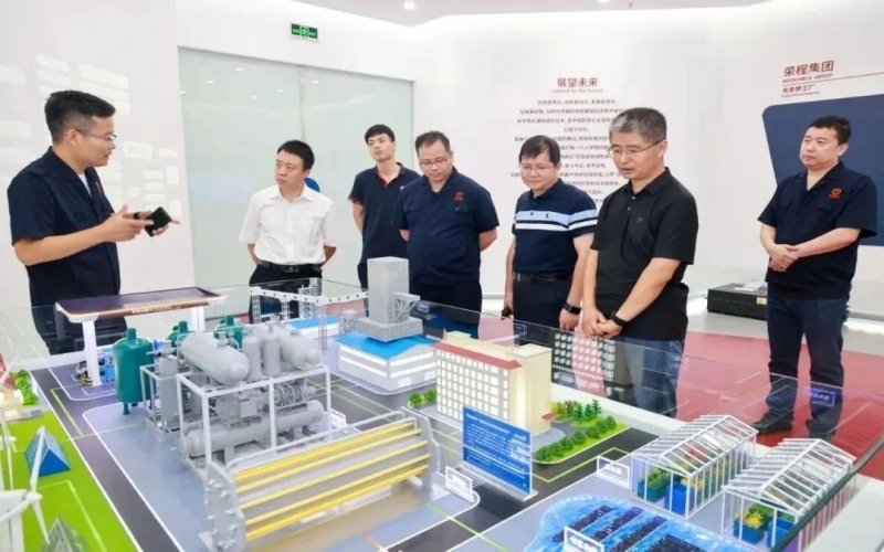 中国物流与采购联合会物流信息服务平台分会领导到访集团参观座谈