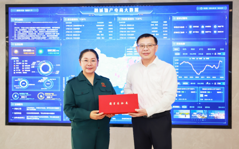 张荣华主席会见安徽中天石化股份有限公司董事长高晓谋一行