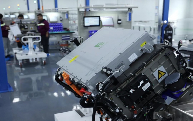 重要里程碑！自有品牌Fe6—200kw氢燃料电池系统成功下线